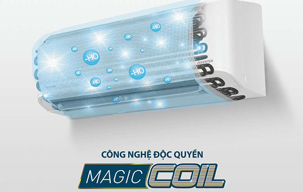 Công nghệ Magic Coil độc quyền trên máy lạnh Toshiba